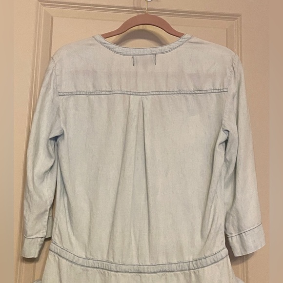 ✨michael Stars Sz-S Light Blue Denim Dress, Airy & Comfortable Cool- GentlyUsed✨ - Picture 8 of 16